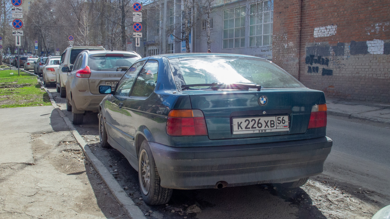 Оренбургская область, № К 226 ХВ 56 — BMW 3 Series (E36) '90-00