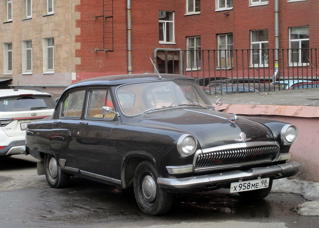Санкт-Петербург, № Х 958 МЕ 98 — ГАЗ-21 Волга (общая модель)