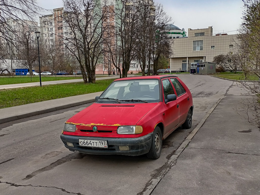 Москва, № О 664 ТТ 197 — Škoda Felicia (Typ 781, 791) '94-01