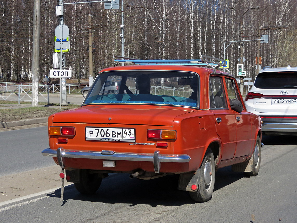 Кировская область, № Р 706 ВМ 43 — ВАЗ-2101 '70-83