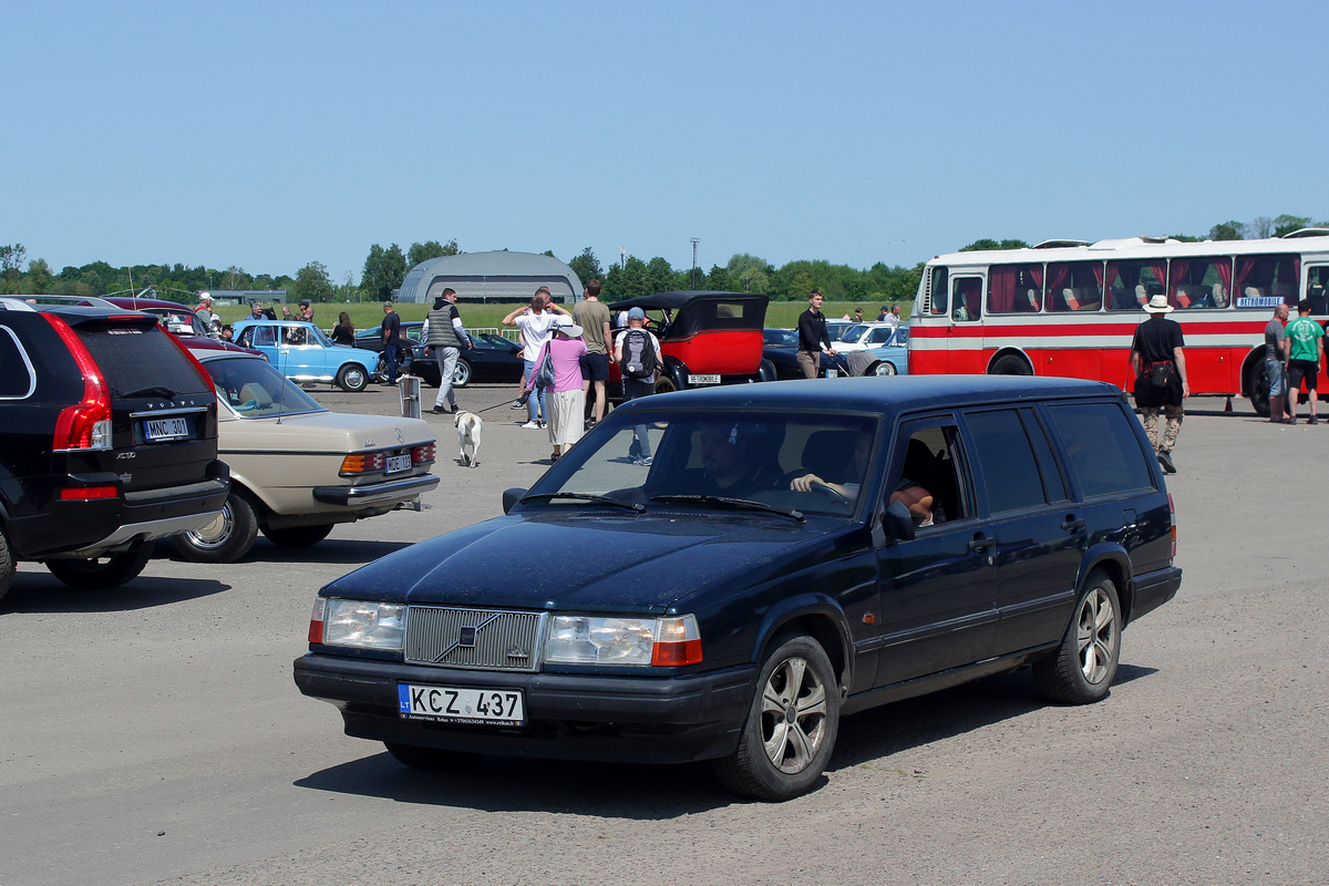 Литва, № KCZ 437 — Volvo 940 '90-98; Литва — Retro mugė 2023