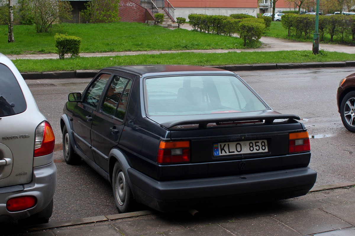 Литва, № KLO 858 — Volkswagen Jetta Mk2 (Typ 16) '84-92