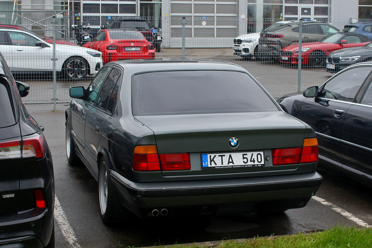 Литва, № KTA 540 — BMW 5 Series (E34) '87-96