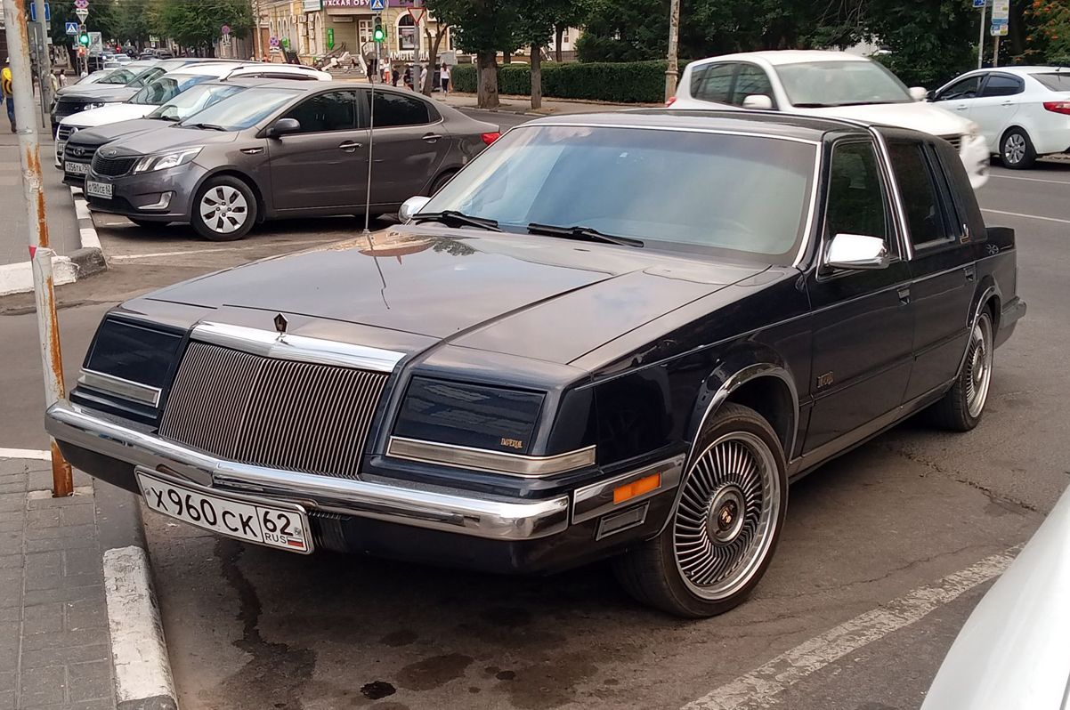 Рязанская область, № Х 960 СК 62 — Chrysler Imperial (7G) '89-93