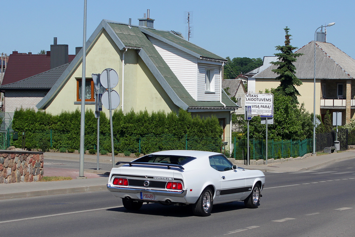 Литва, № P06489 — Ford Mustang (1G) '65-73