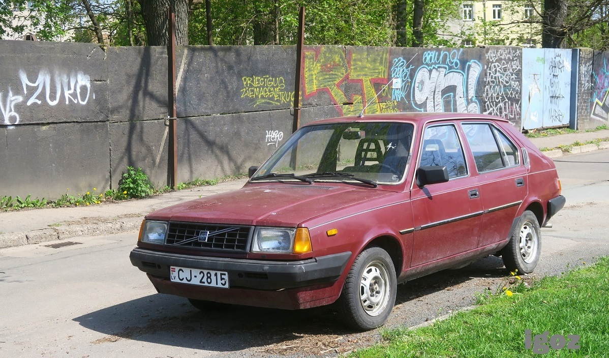 Латвия, № CJ-2815 — Volvo 345 '82-91