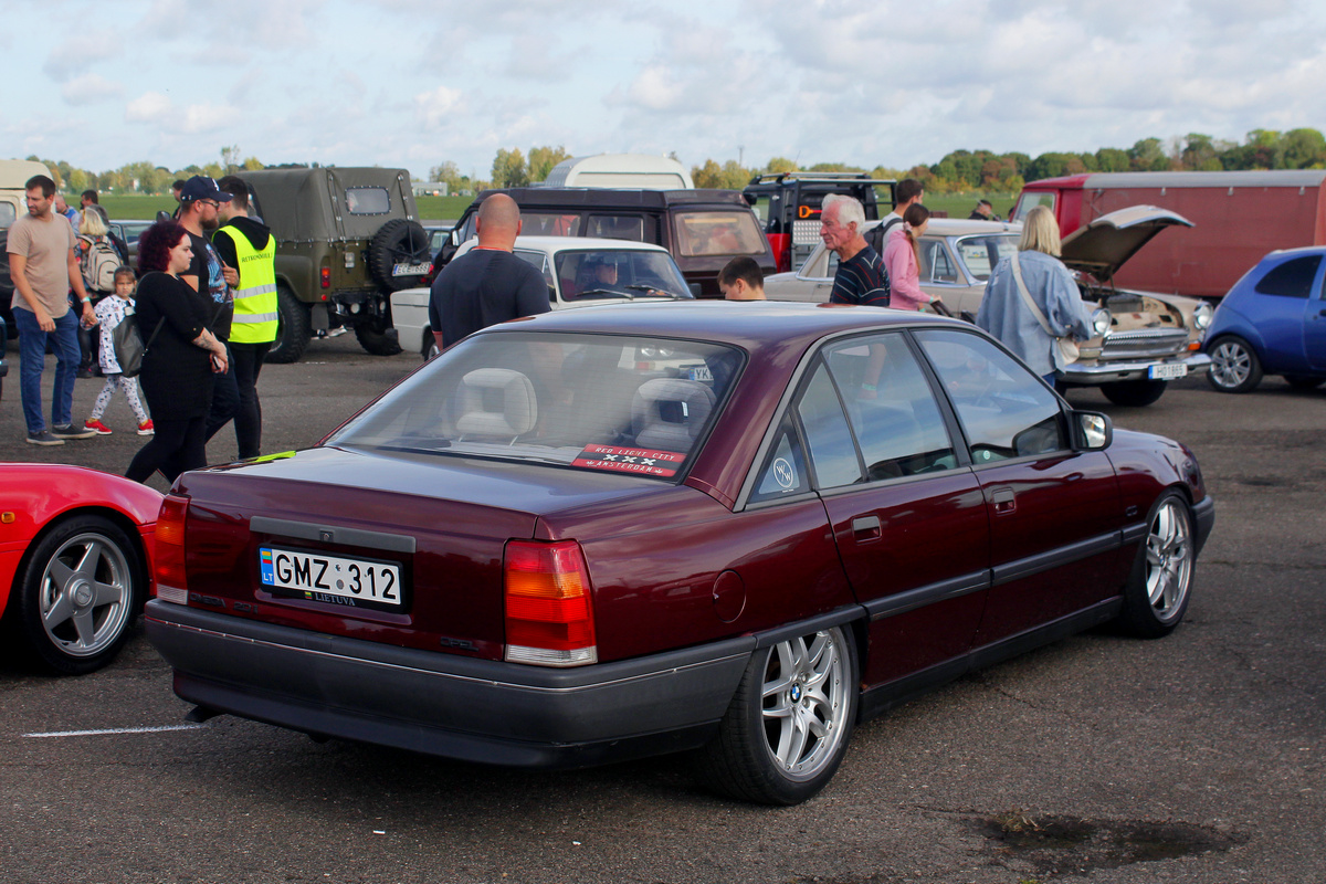 Литва, № GMZ 312 — Opel Omega (A) '86–94; Литва — Retro mugė 2023 ruduo