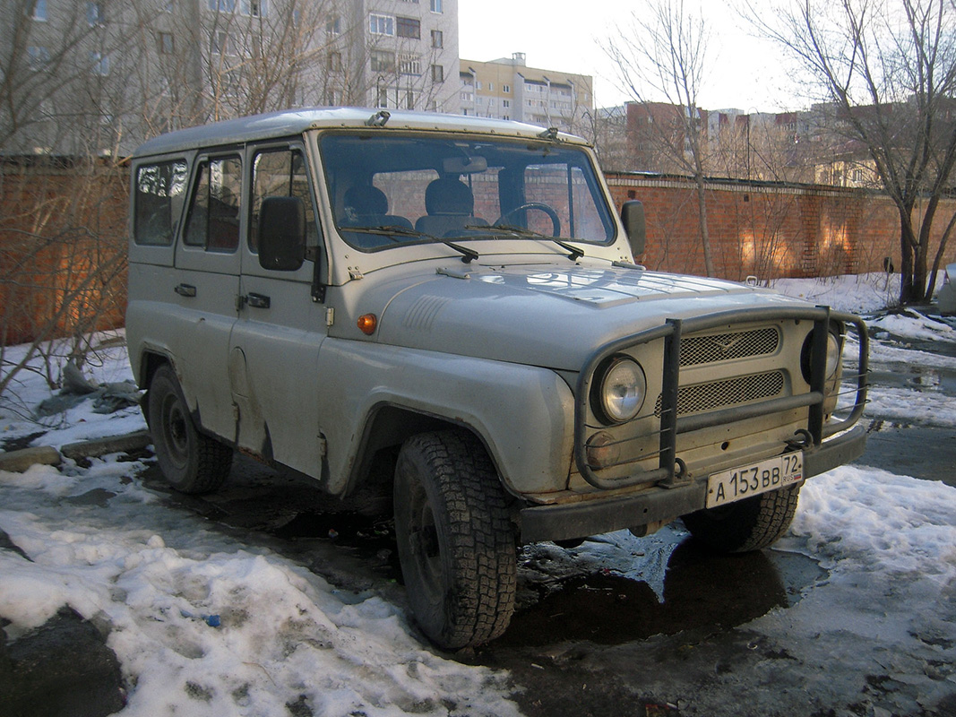 Тюменская область, № А 153 ВВ 72 — УАЗ-3151 '85-03