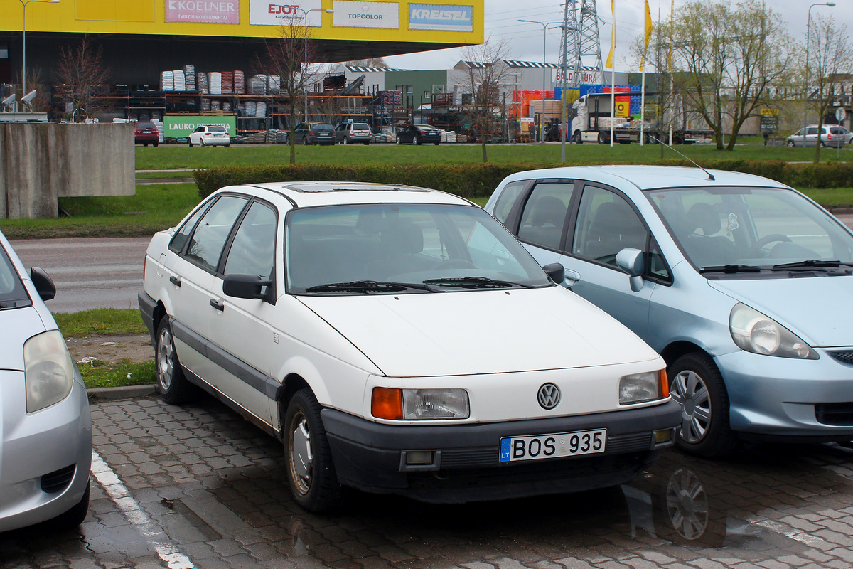 Литва, № BOS 935 — Volkswagen Passat (B3) '88-93