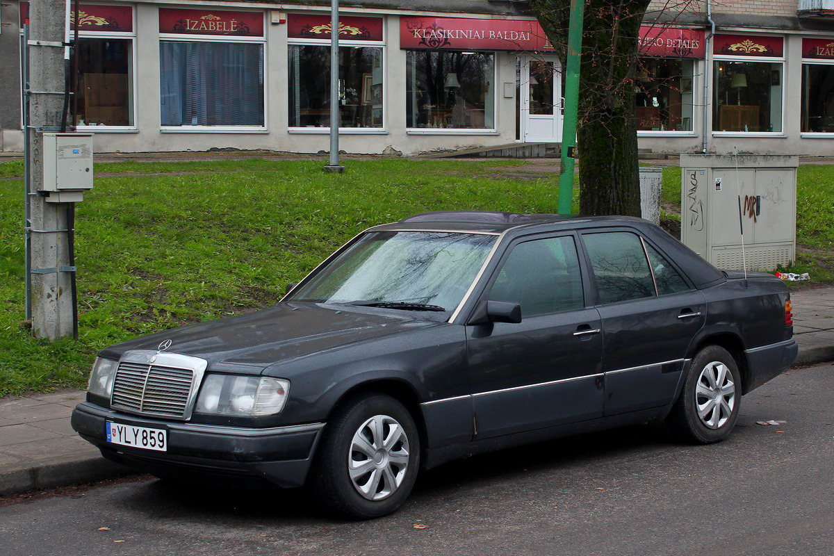 Литва, № YLY 859 — Mercedes-Benz (W124) '84-96