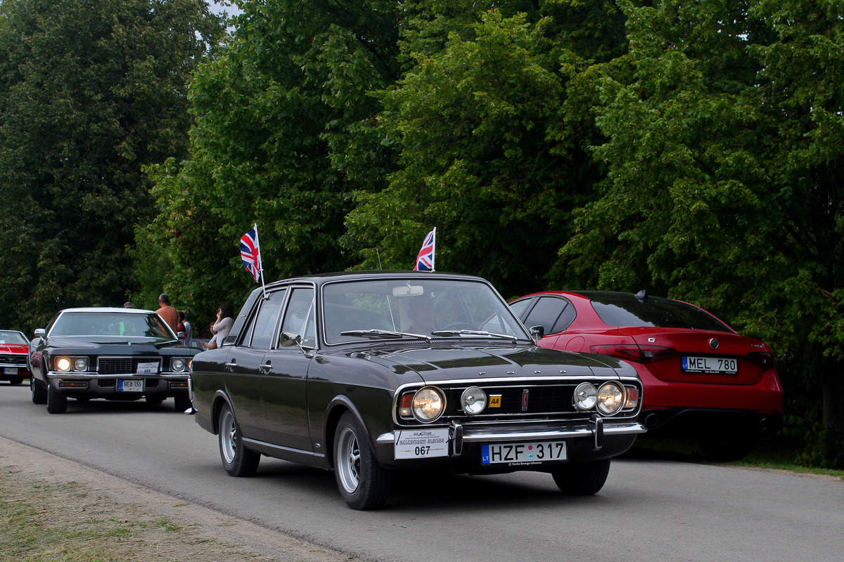 Литва, № HZF 317 — Ford Cortina MkII '66-70; Литва — Nesenstanti klasika 2023