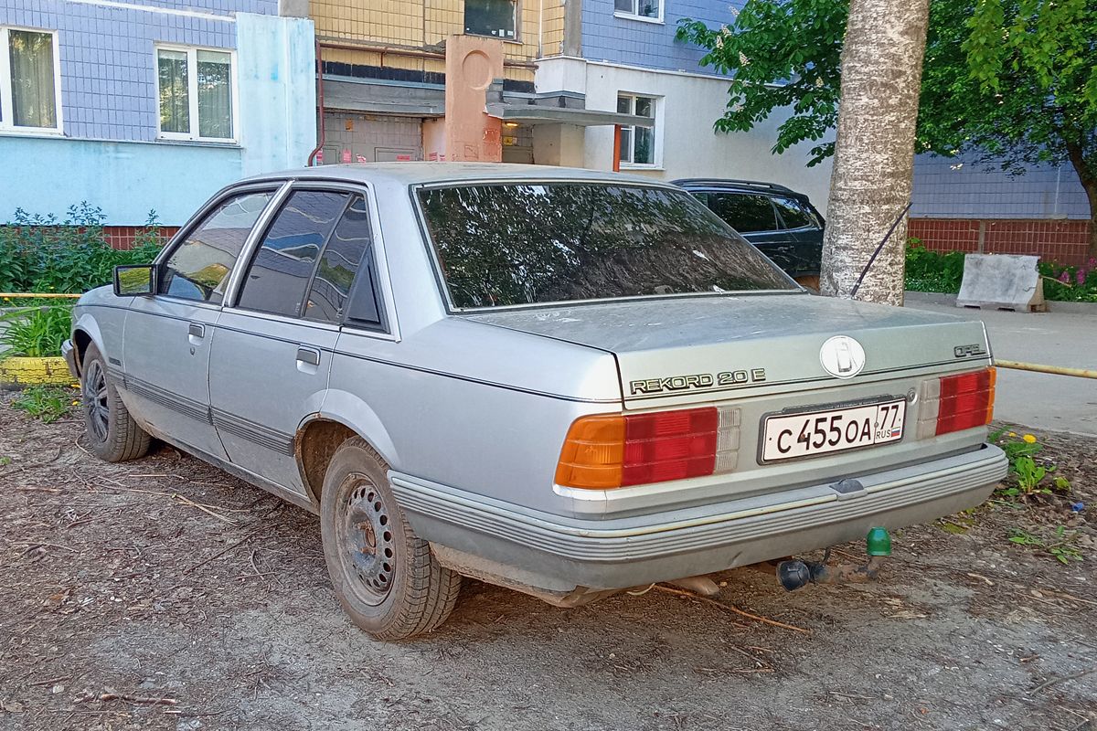 Рязанская область, № С 455 ОА 77 — Opel Rekord (E2) '82-86