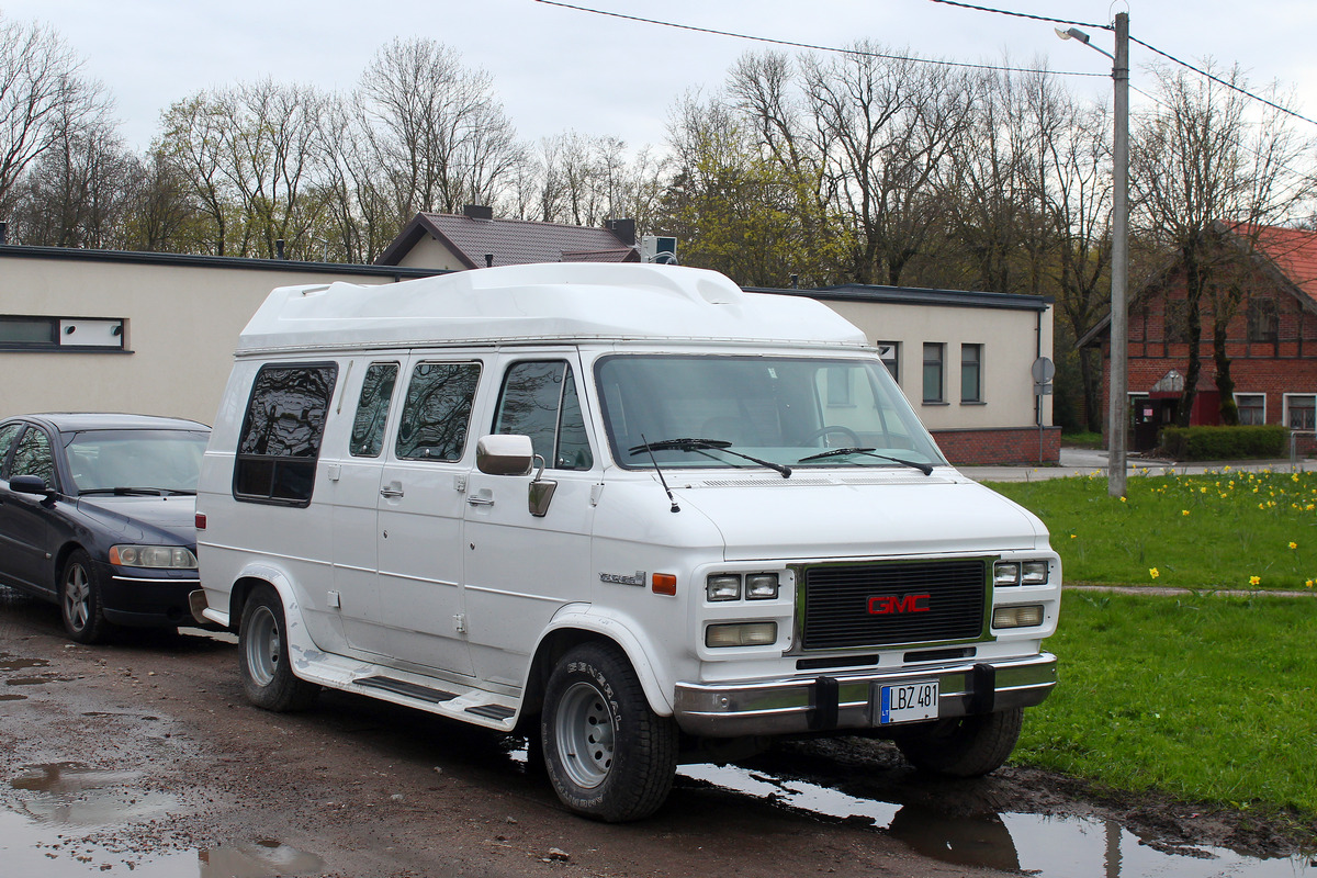 Литва, № LBZ 481 — GMC Vandura '76-96