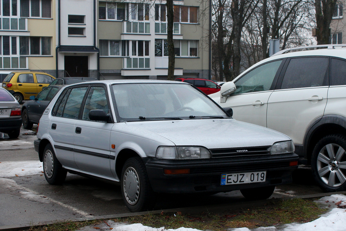 Литва, № EJZ 019 — Toyota Corolla (E90) '87-92