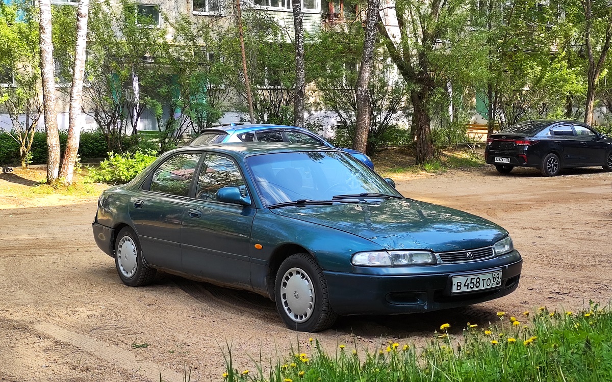 Тверская область, № В 458 ТО 69 — Mazda 626 (GE) '91-97
