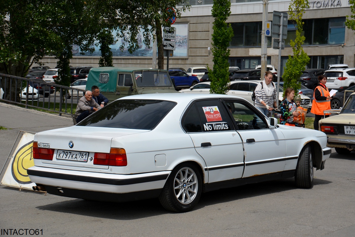 Ростовская область, № К 797 КА 761 — BMW 5 Series (E34) '87-96; Ростовская область — Retro Motor Show_2024