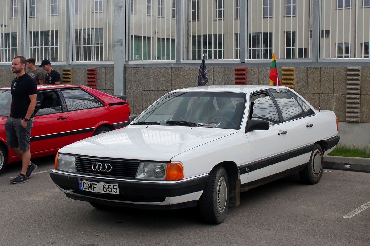 Литва, № CMF 655 — Audi 100 (C3) '82-91; Литва — Radviliškio miesto šventė 2023