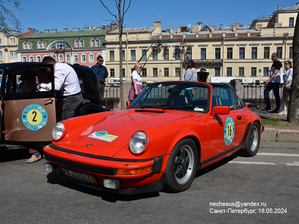 Германия, № KB-03243 — Porsche 911 (930) '73-89; Санкт-Петербург — Международный транспортный фестиваль "ТранспортФест 2024"