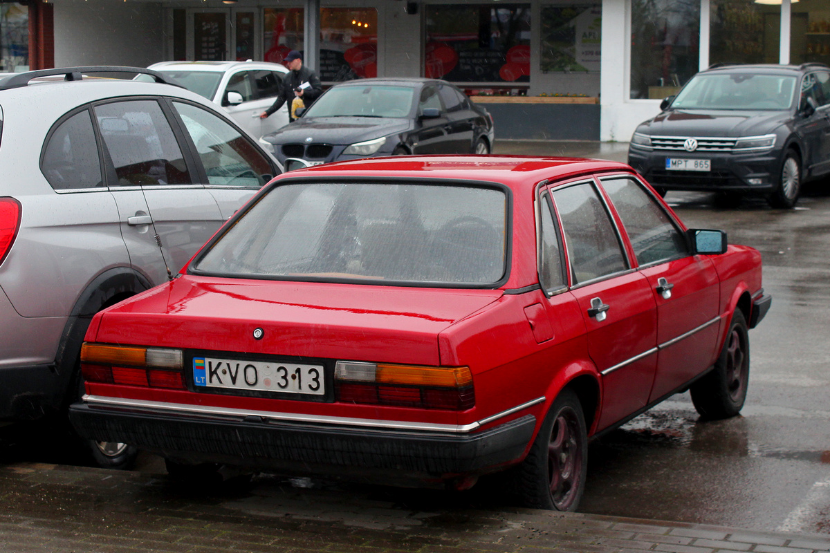 Литва, № KVO 313 — Audi 80 (B2) '78-86
