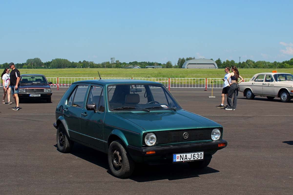 Литва, № NAJ 630 — Volkswagen Golf (Typ 17) '74-88; Литва — Retro mugė 2024