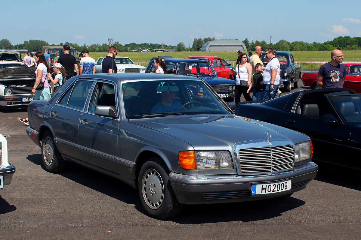 Литва, № H02009 — Mercedes-Benz (W126) '79-91; Литва — Retro mugė 2024
