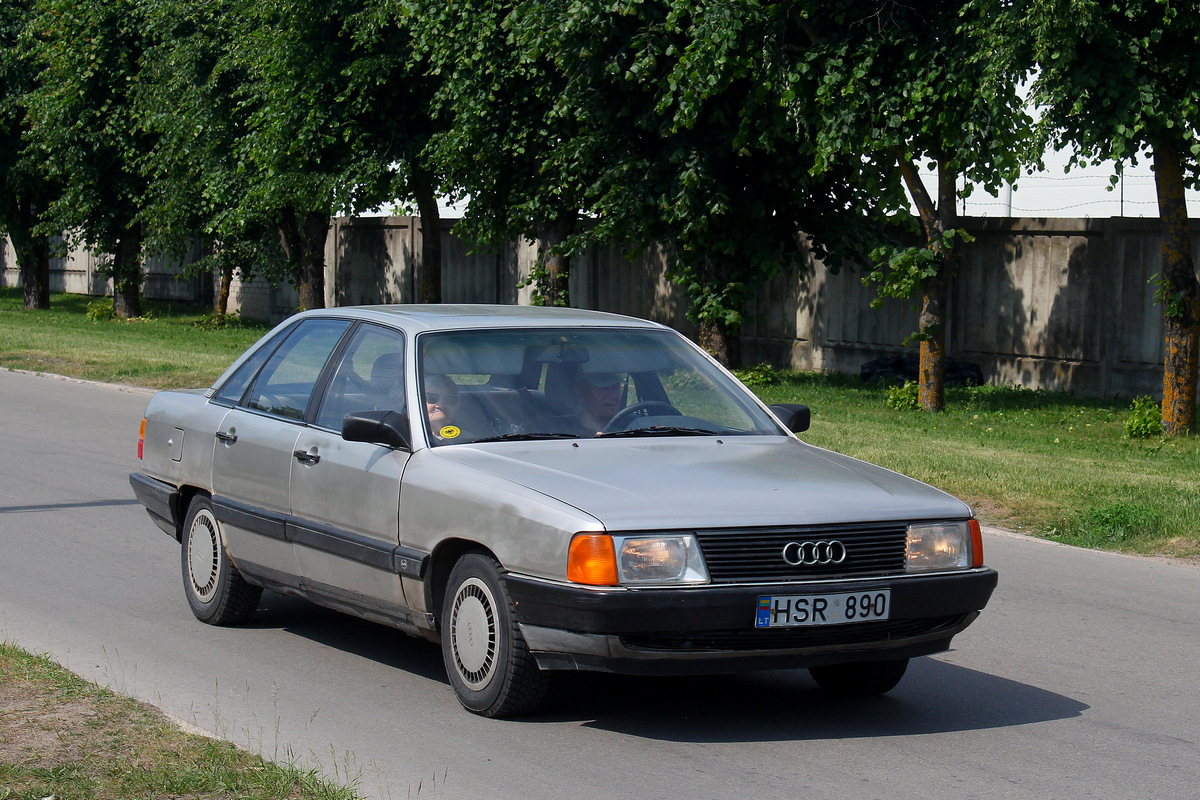 Литва, № HSR 890 — Audi 100 (C3) '82-91