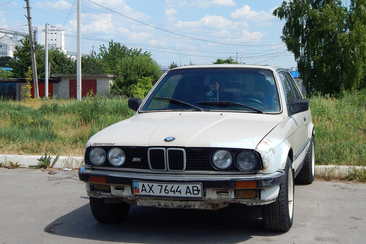 Харьковская область, № AX 7644 AB — BMW 3 Series (E30) '82-94