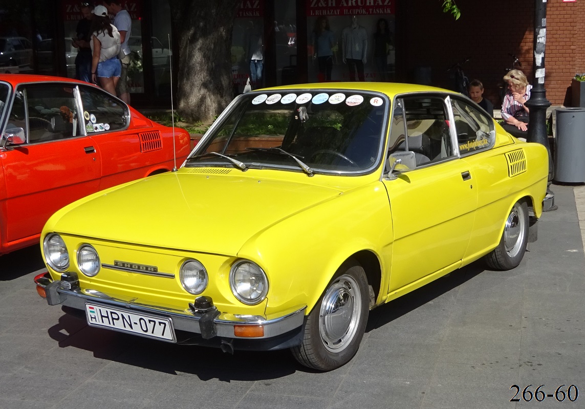 Венгрия, № HPN-077 — Škoda 100/110 '69-77; Венгрия — 19. Egri Škoda Találkozó