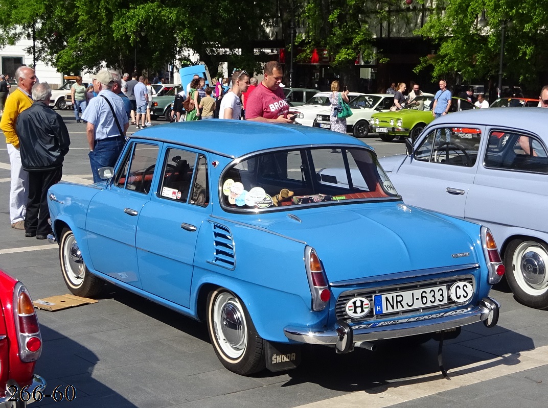 Венгрия, № NRJ-633 — Škoda 1000 MB '64-69; Венгрия — 19. Egri Škoda Találkozó