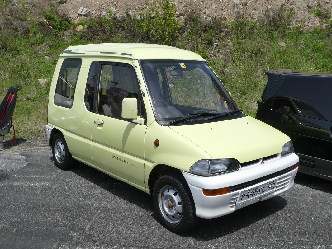 Приморский край, № Р 445 ХО 125 — Mitsubishi Minica (6G) '89-93; Приморский край — Открытие сезона JDM Oldschool Cars (2024)