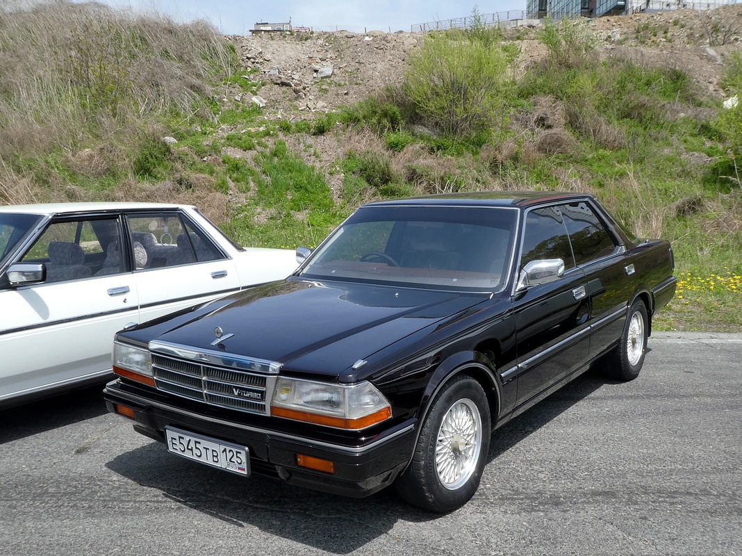 Приморский край, № Е 545 ТВ 125 — Nissan Gloria (Y30) '83-99; Приморский край — Открытие сезона JDM Oldschool Cars (2024)