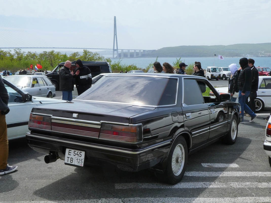 Приморский край, № Е 545 ТВ 125 — Nissan Gloria (Y30) '83-99; Приморский край — Открытие сезона JDM Oldschool Cars (2024)
