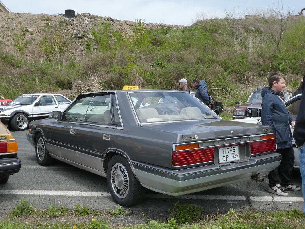 Приморский край, № Н 745 ОР 125 — Nissan Laurel (C32) '84-93; Приморский край — Открытие сезона JDM Oldschool Cars (2024)