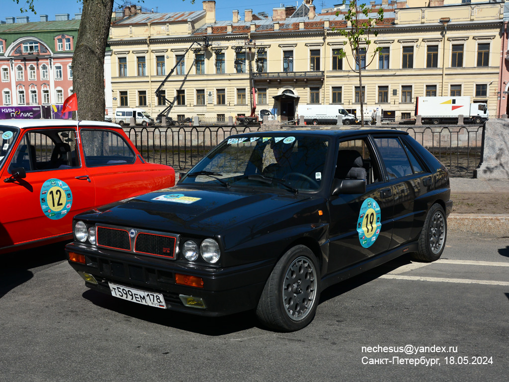 Санкт-Петербург, № Т 599 ЕМ 178 — Lancia Delta (1G) '79-94; Санкт-Петербург — Международный транспортный фестиваль "ТранспортФест 2024"