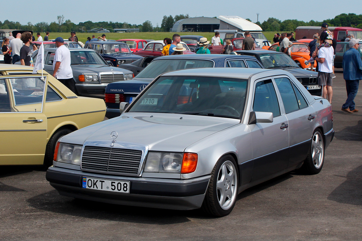 Литва, № OKT 508 — Mercedes-Benz (W124) '84-96; Литва — Retro mugė 2024