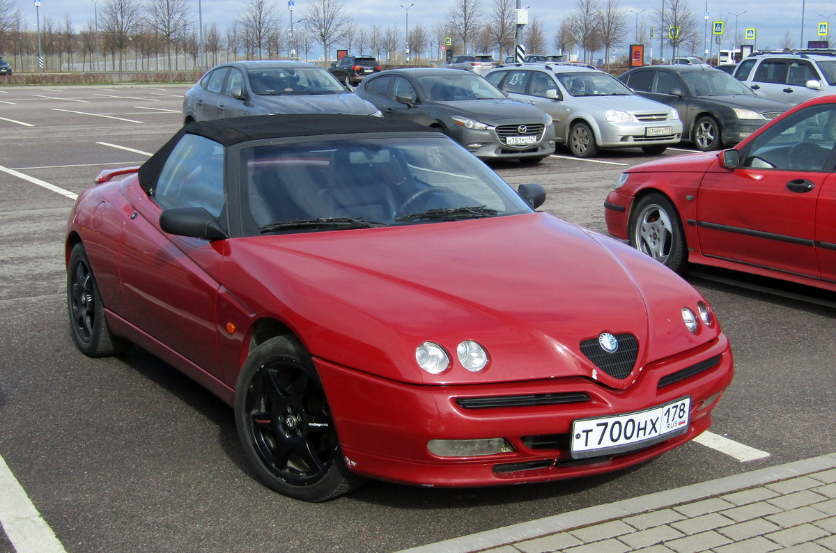 Санкт-Петербург, № Т 700 НХ 178 — Alfa Romeo GTV/Spider (916) '93-04