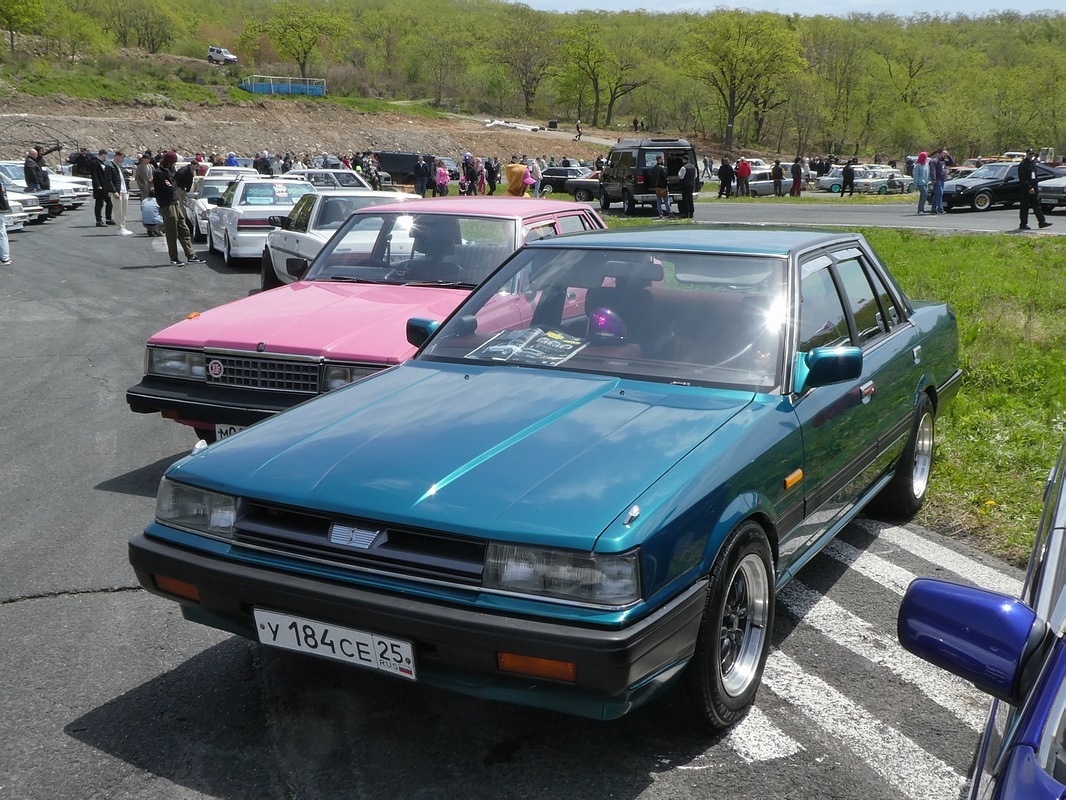 Приморский край, № У 184 СЕ 25 — Nissan Skyline (R31) '85-89; Приморский край — Открытие сезона JDM Oldschool Cars (2024)