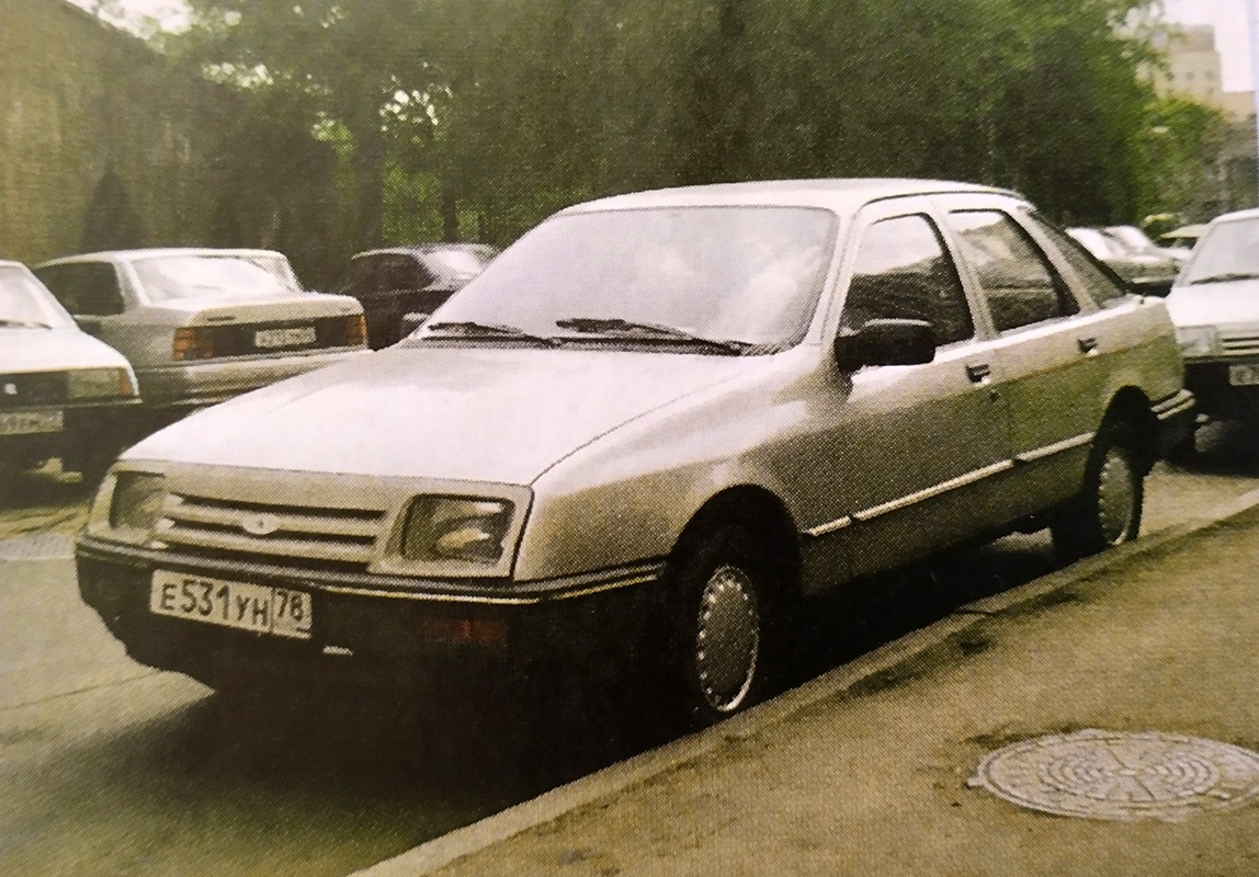 Санкт-Петербург, № Е 531 УН 78 — Ford Sierra MkI '82-87