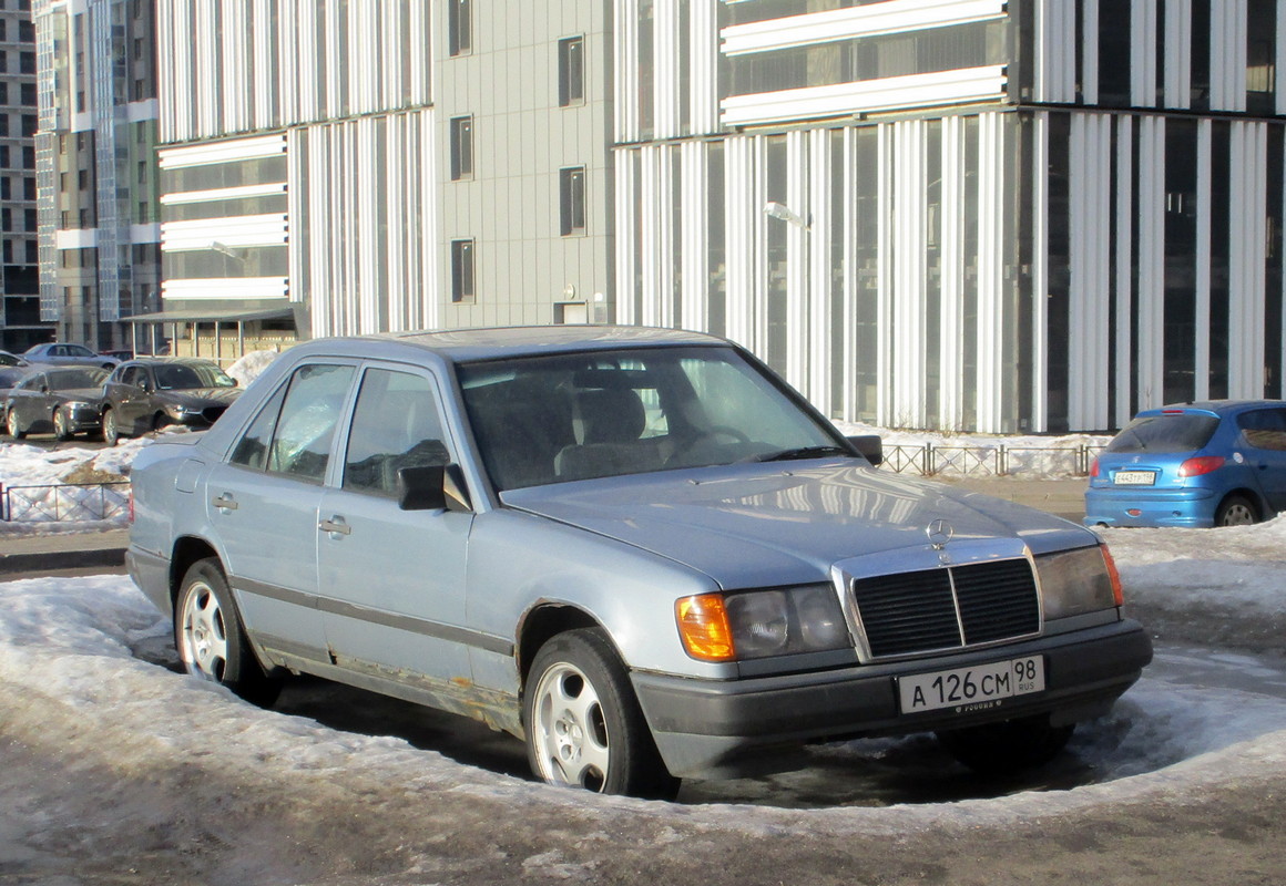 Санкт-Петербург, № А 126 СМ 98 — Mercedes-Benz (W124) '84-96