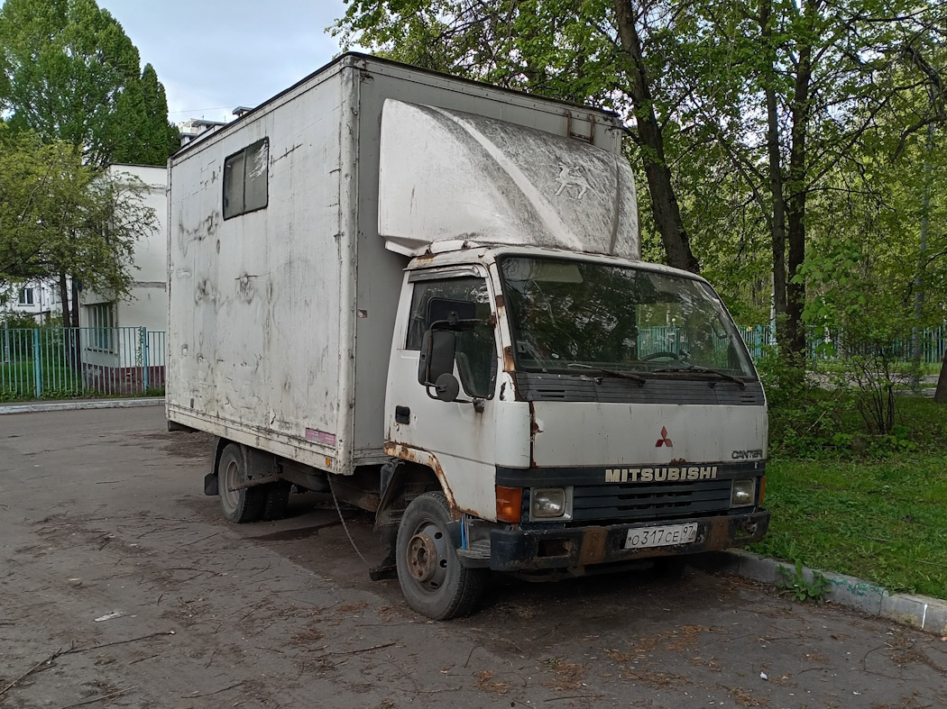 Москва, № О 317 СЕ 97 — Mitsubishi Canter (FE3/FE4) '85-93