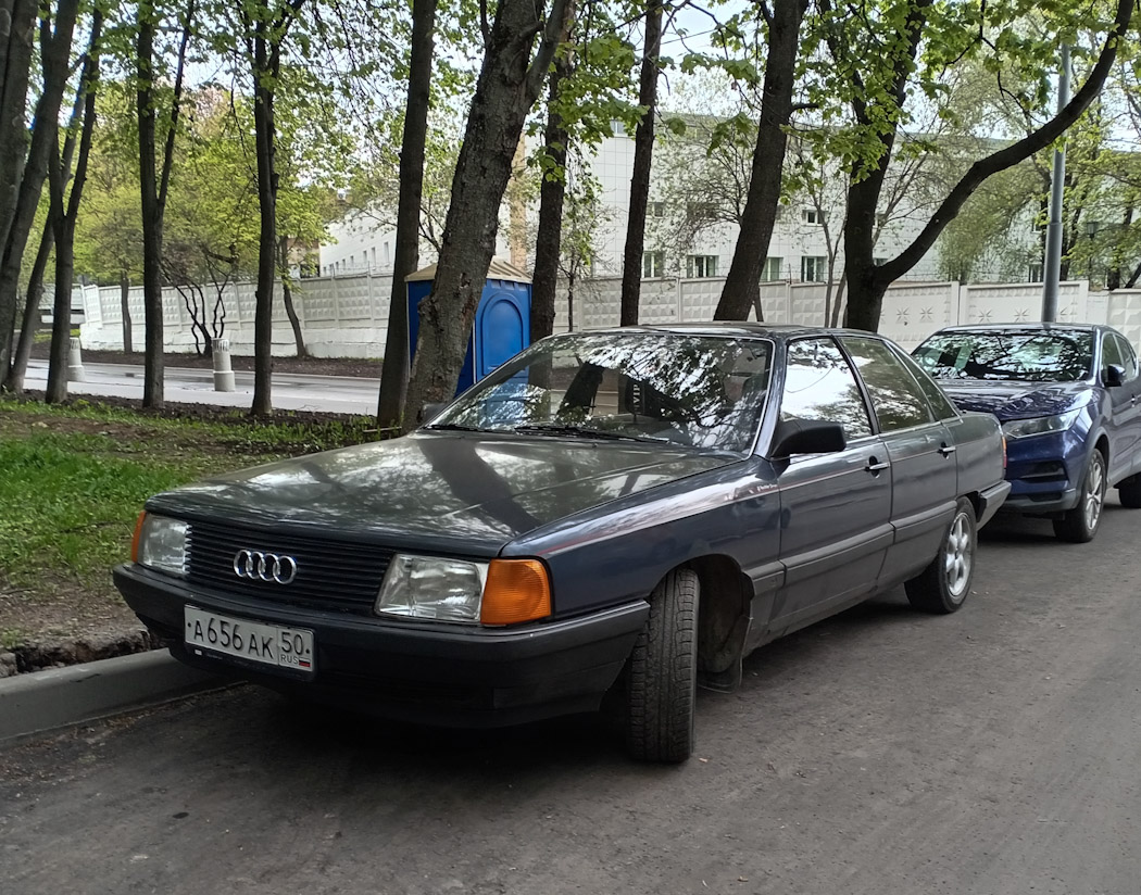 Москва, № А 656 АК 50 — Audi 100 (C3) '82-91