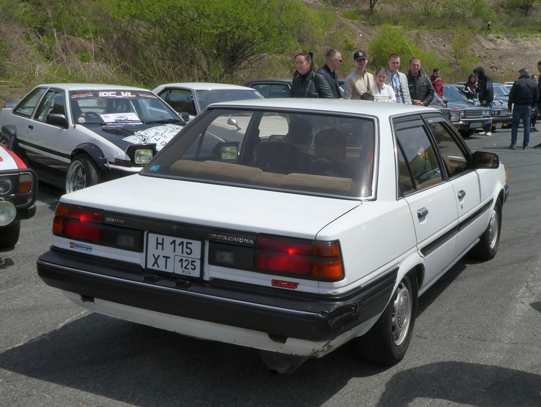 Приморский край, № Н 115 ХТ 125 — Toyota Carina (AT150) '84-88; Приморский край — Открытие сезона JDM Oldschool Cars (2024)