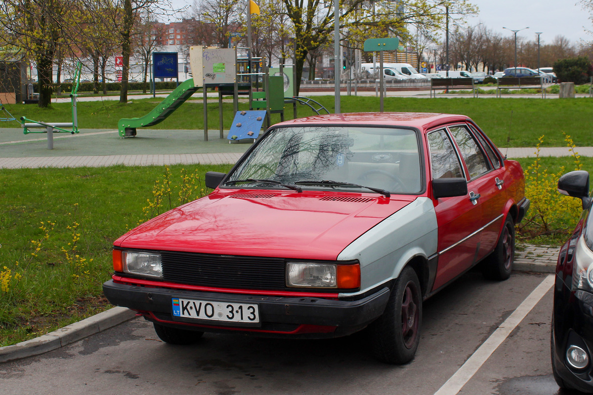 Литва, № KVO 313 — Audi 80 (B2) '78-86