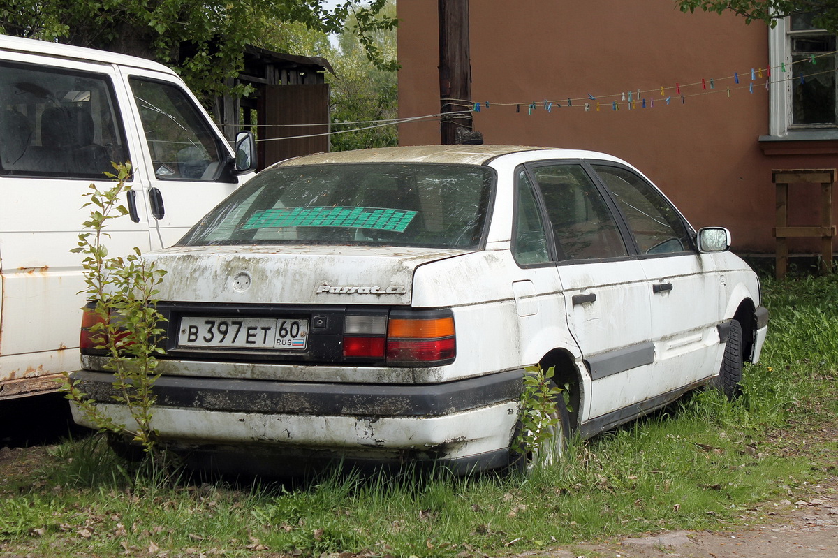 Псковская область, № В 397 ЕТ 60 — Volkswagen Passat (B3) '88-93