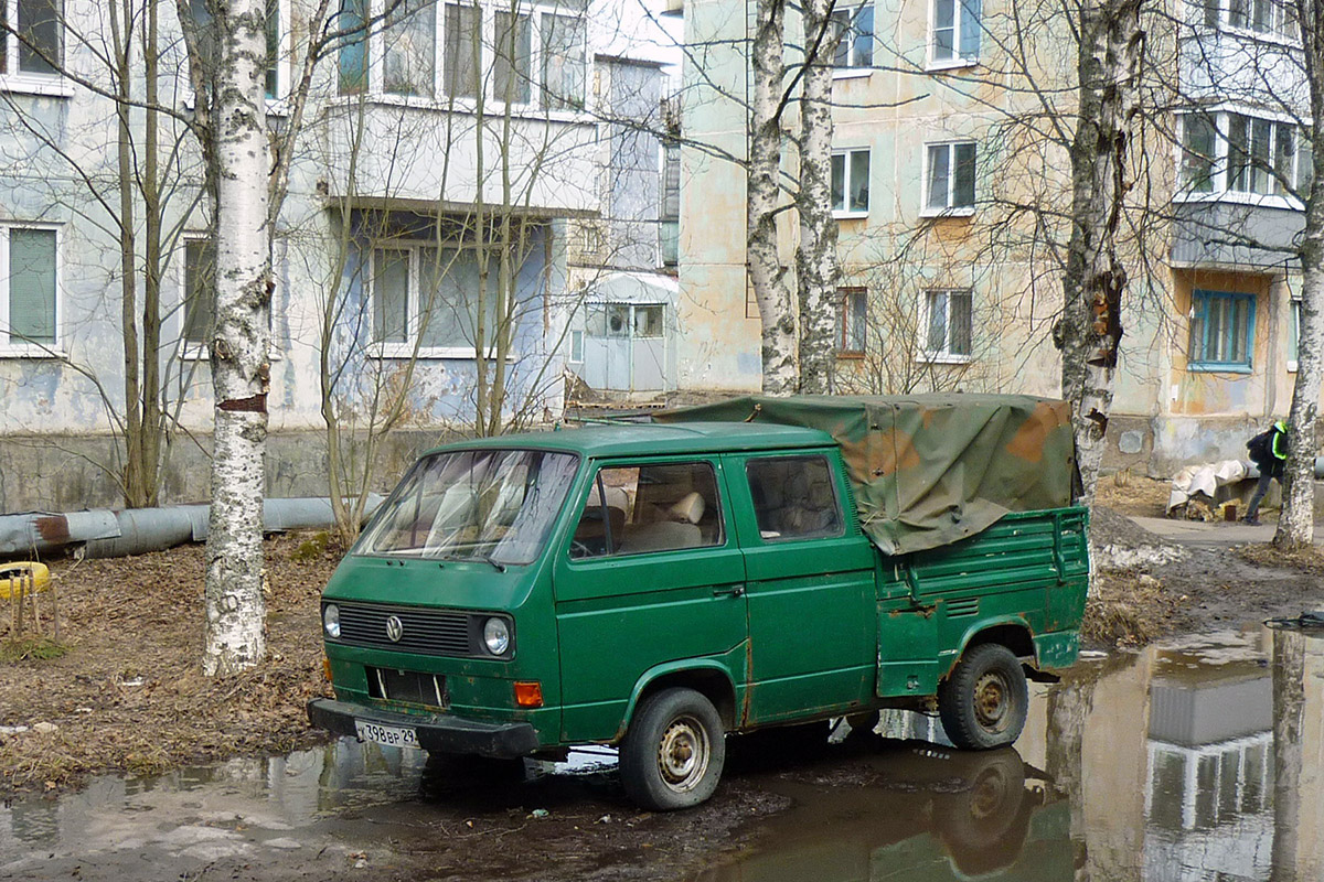 Архангельская область, № К 398 ВР 29 — Volkswagen Typ 2 (Т3) '79-92