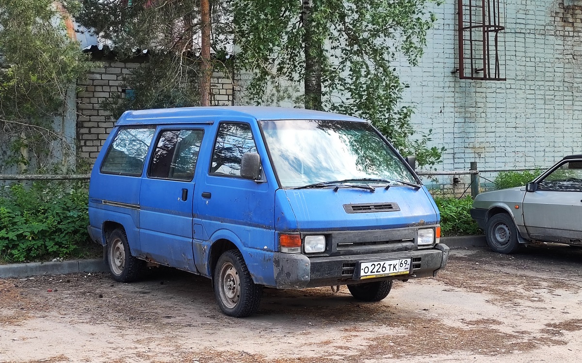 Тверская область, № О 226 ТК 69 — Nissan Vanette (C120) '78–88