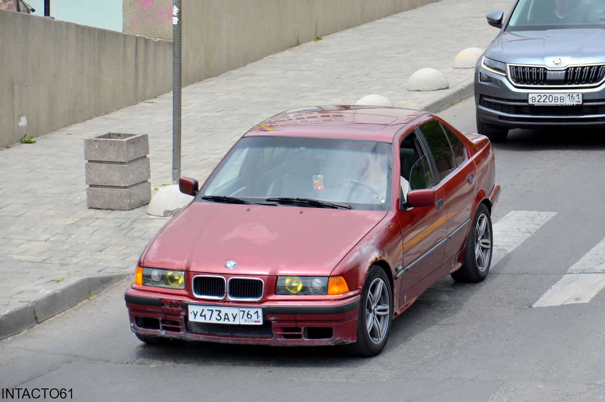 Ростовская область, № У 473 АУ 761 — BMW 3 Series (E36) '90-00