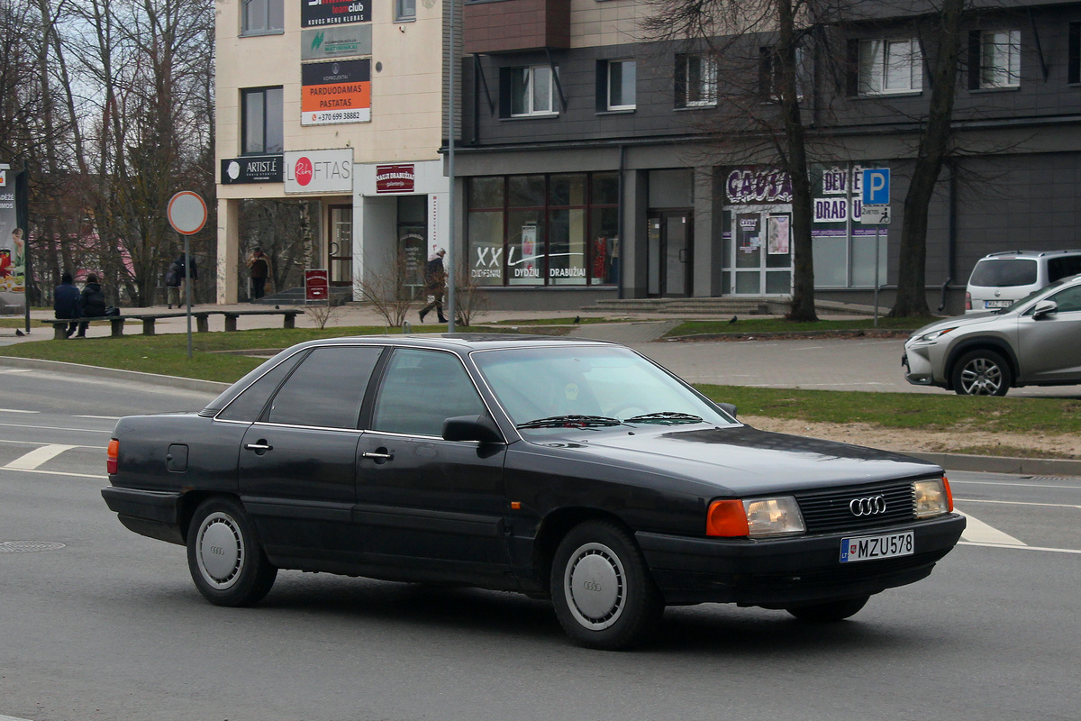 Литва, № MZU 578 — Audi 100 (C3) '82-91