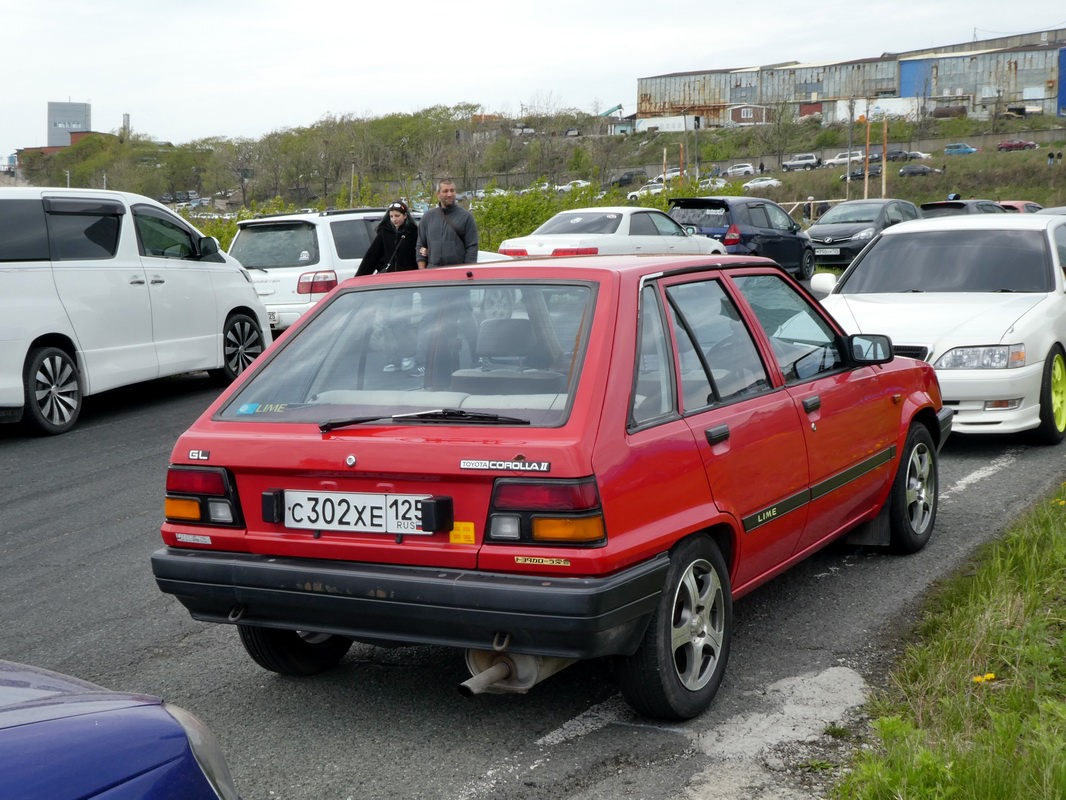 Приморский край, № С 302 ХЕ 125 — Toyota Tercel (L20) '82-86