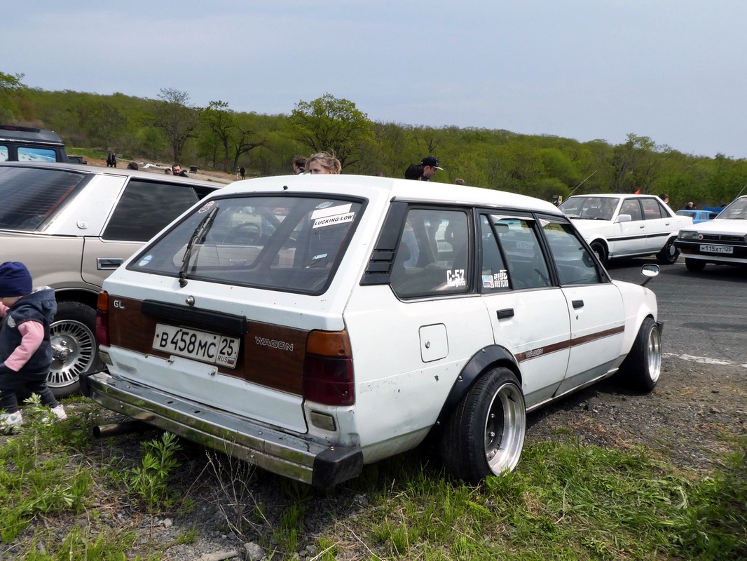 Приморский край, № В 458 МС 25 — Toyota Corolla (E70) '79-87; Приморский край — Открытие сезона JDM Oldschool Cars (2024)